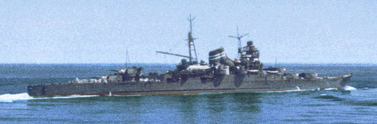 重巡洋艦最上型３番艦　鈴谷